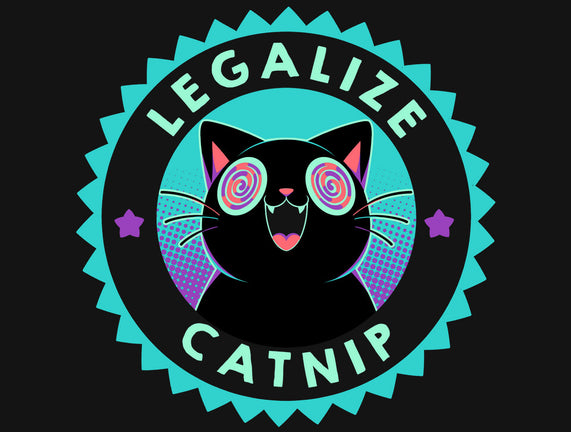 Legalize Catnip Psychedelic Kitten