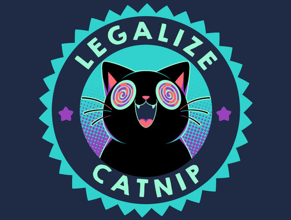 Legalize Catnip Psychedelic Kitten