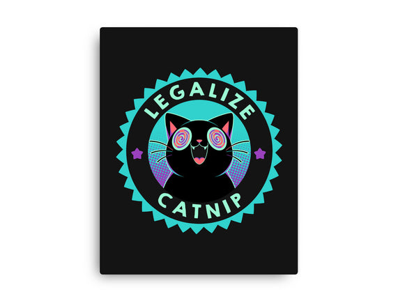 Legalize Catnip Psychedelic Kitten