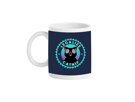 Legalize Catnip Psychedelic Kitten