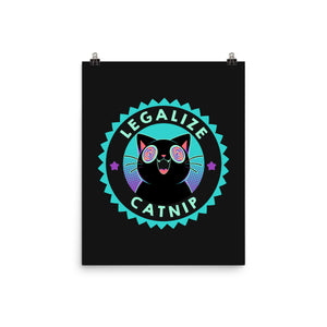 Legalize Catnip Psychedelic Kitten
