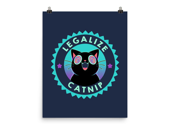 Legalize Catnip Psychedelic Kitten