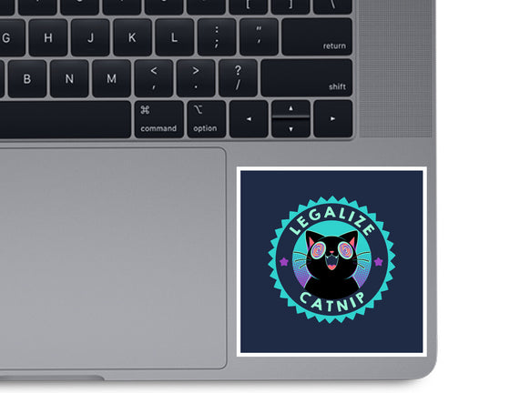 Legalize Catnip Psychedelic Kitten