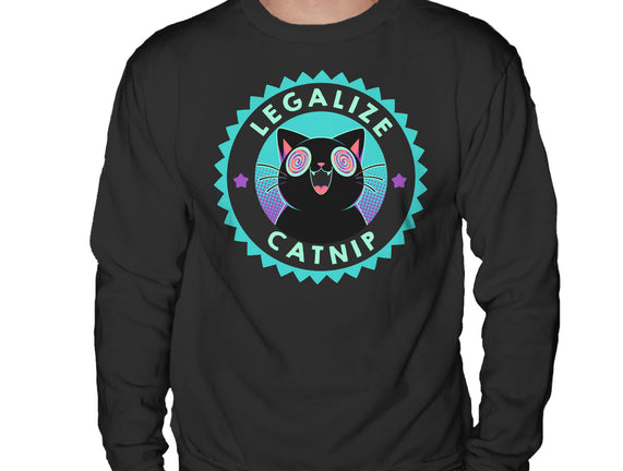 Legalize Catnip Psychedelic Kitten