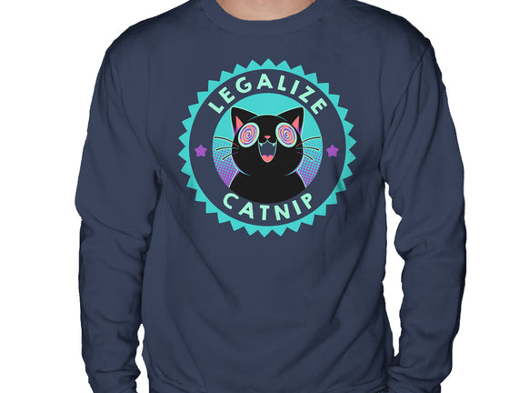 Legalize Catnip Psychedelic Kitten