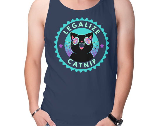 Legalize Catnip Psychedelic Kitten