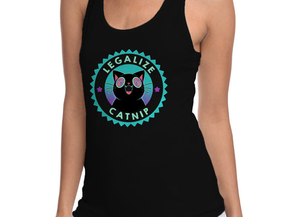 Legalize Catnip Psychedelic Kitten