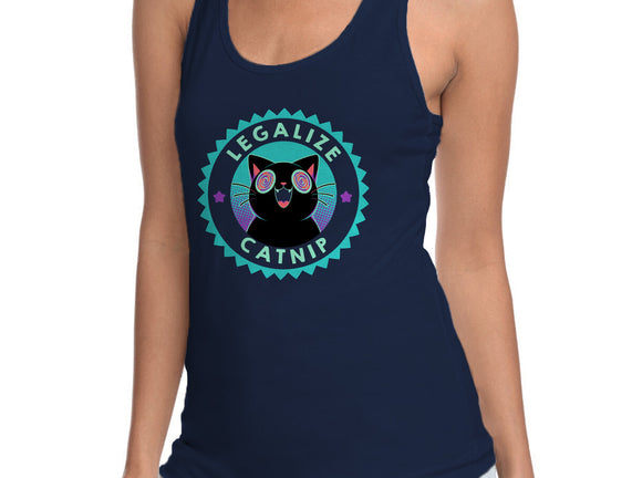 Legalize Catnip Psychedelic Kitten