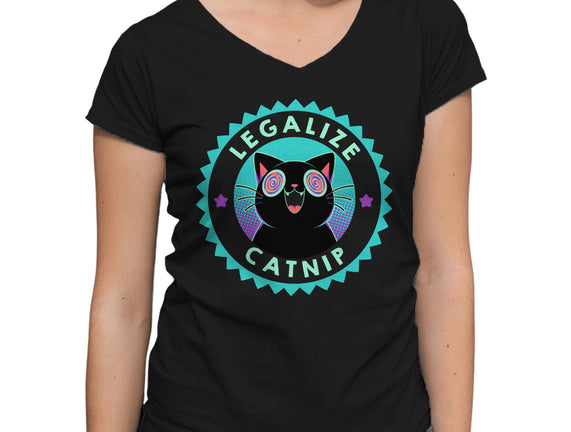 Legalize Catnip Psychedelic Kitten