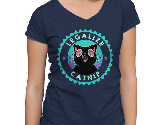 Legalize Catnip Psychedelic Kitten