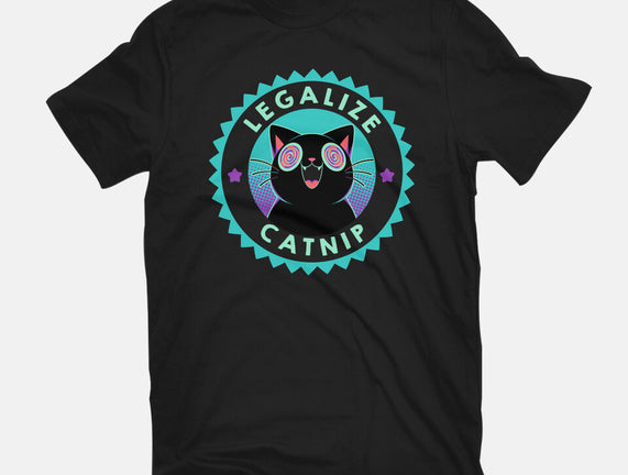 Legalize Catnip Psychedelic Kitten