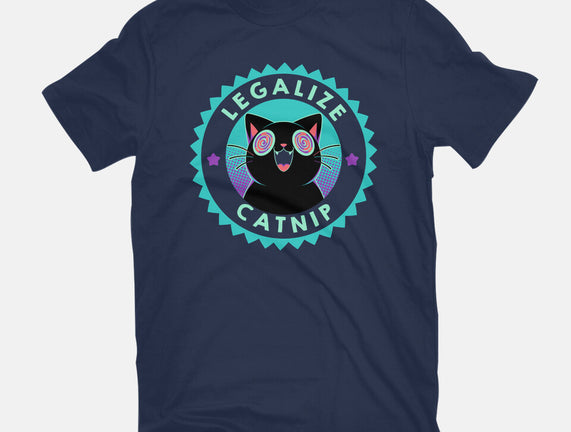 Legalize Catnip Psychedelic Kitten