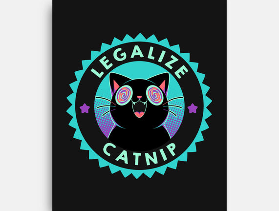 Legalize Catnip Psychedelic Kitten
