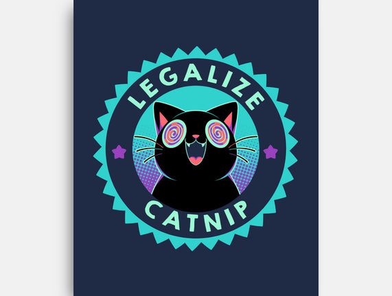 Legalize Catnip Psychedelic Kitten