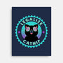 Legalize Catnip Psychedelic Kitten-None-Stretched-Canvas-tobefonseca