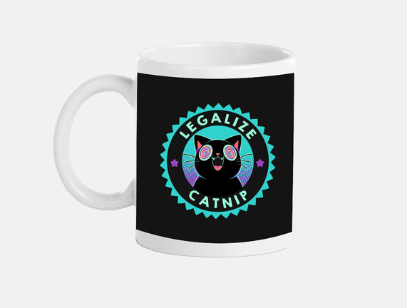 Legalize Catnip Psychedelic Kitten