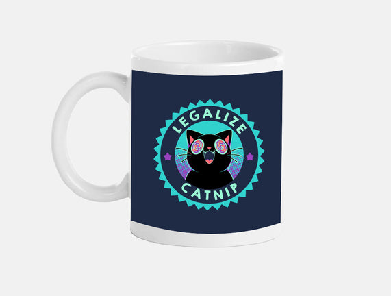 Legalize Catnip Psychedelic Kitten