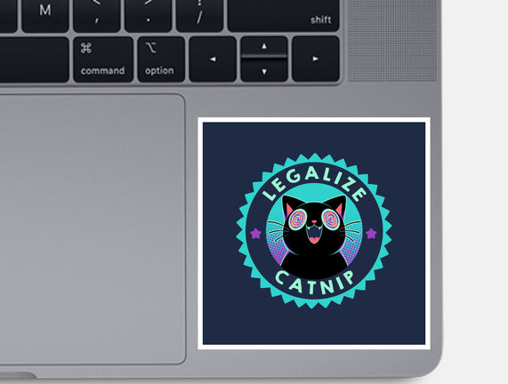 Legalize Catnip Psychedelic Kitten