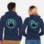 Legalize Catnip Psychedelic Kitten-Unisex-Zip-Up-Sweatshirt-tobefonseca