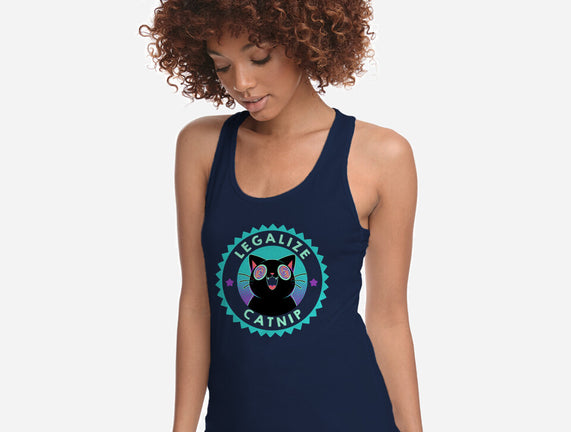 Legalize Catnip Psychedelic Kitten