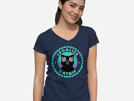 Legalize Catnip Psychedelic Kitten