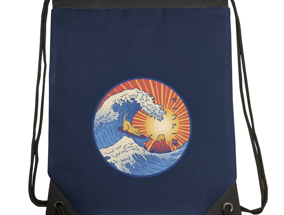 Kanagawa Wave Surfing Cat