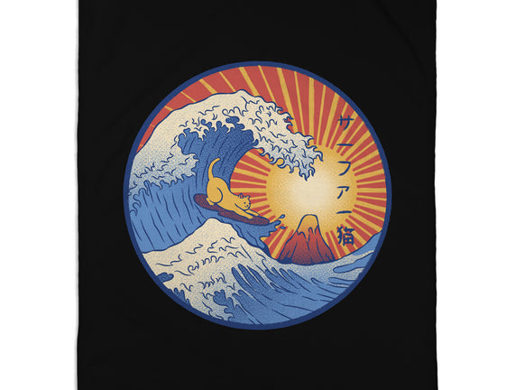 Kanagawa Wave Surfing Cat