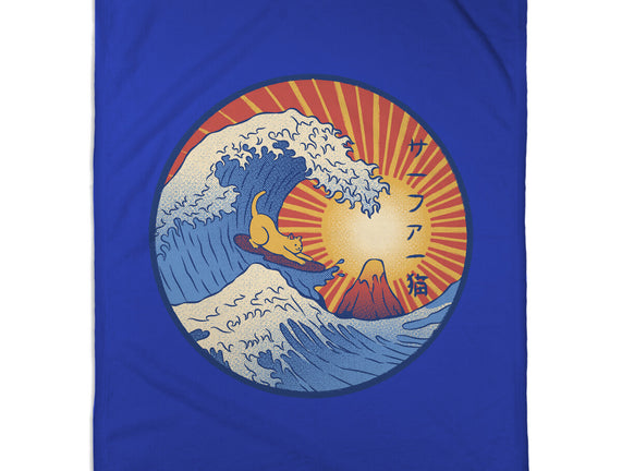 Kanagawa Wave Surfing Cat