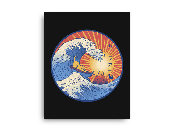 Kanagawa Wave Surfing Cat