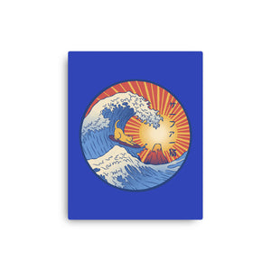 Kanagawa Wave Surfing Cat