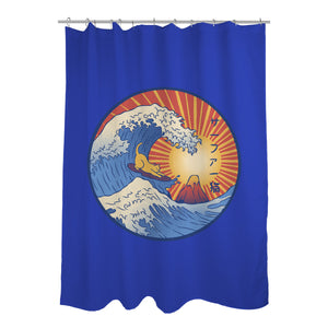 Kanagawa Wave Surfing Cat