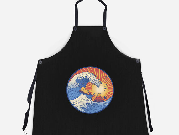 Kanagawa Wave Surfing Cat