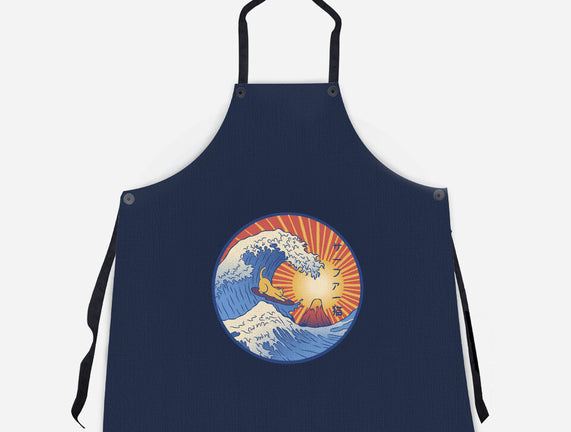 Kanagawa Wave Surfing Cat