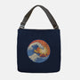 Kanagawa Wave Surfing Cat-None-Adjustable Tote-Bag-tobefonseca