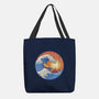 Kanagawa Wave Surfing Cat-None-Basic Tote-Bag-tobefonseca