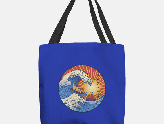 Kanagawa Wave Surfing Cat