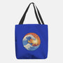 Kanagawa Wave Surfing Cat-None-Basic Tote-Bag-tobefonseca