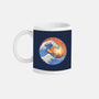 Kanagawa Wave Surfing Cat-None-Mug-Drinkware-tobefonseca
