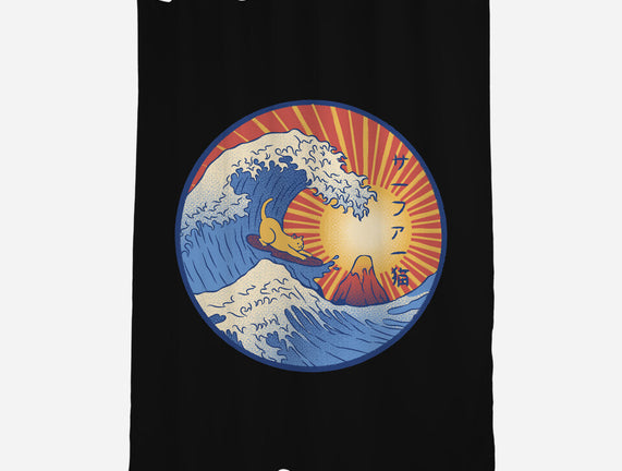 Kanagawa Wave Surfing Cat