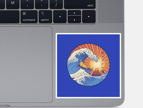 Kanagawa Wave Surfing Cat