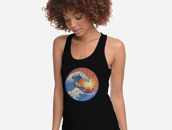 Kanagawa Wave Surfing Cat