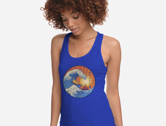 Kanagawa Wave Surfing Cat