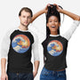 Kanagawa Wave Surfing Cat-Unisex-Baseball-Tee-tobefonseca