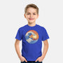 Kanagawa Wave Surfing Cat-Youth-Basic-Tee-tobefonseca