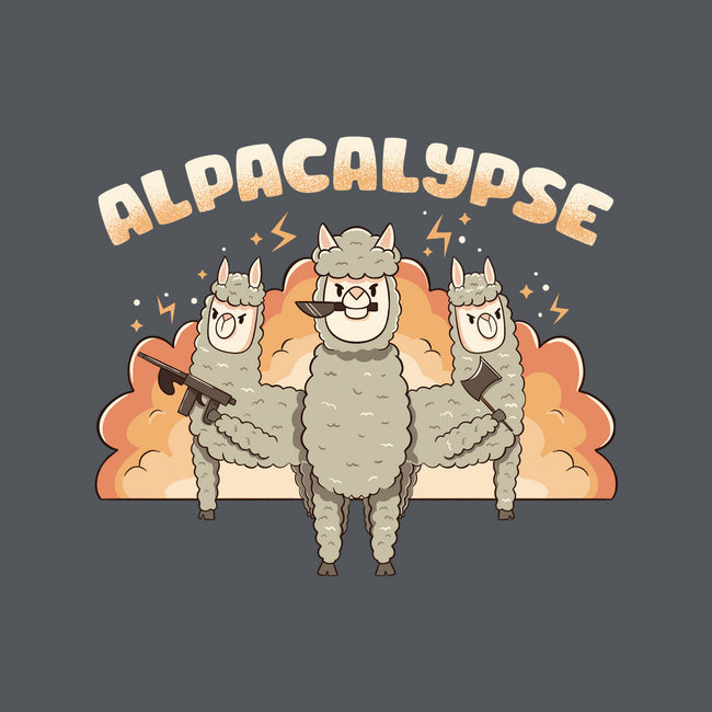 Alpacalypse Funny Alpaca-Unisex-Kitchen-Apron-tobefonseca