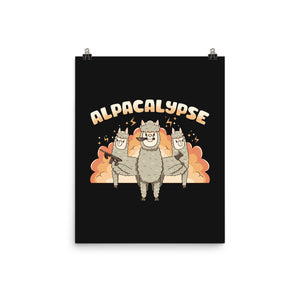 Alpacalypse Funny Alpaca
