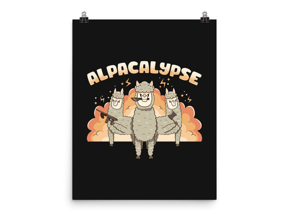 Alpacalypse Funny Alpaca