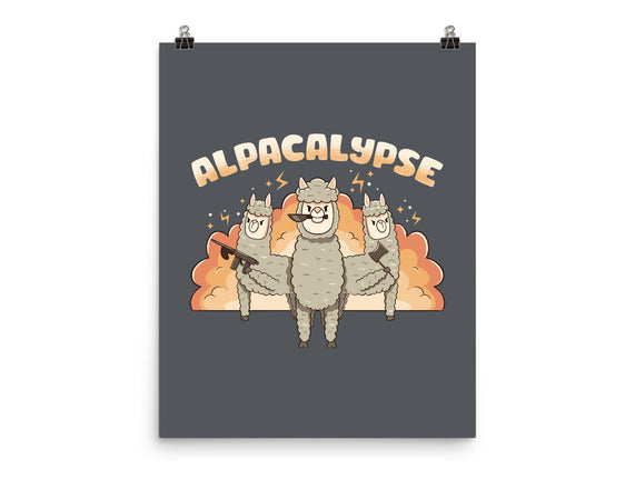 Alpacalypse Funny Alpaca