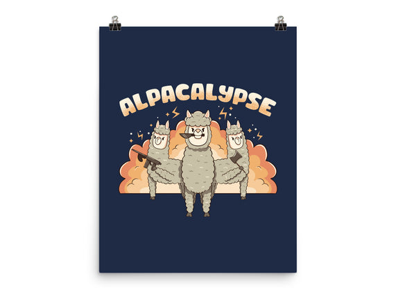 Alpacalypse Funny Alpaca