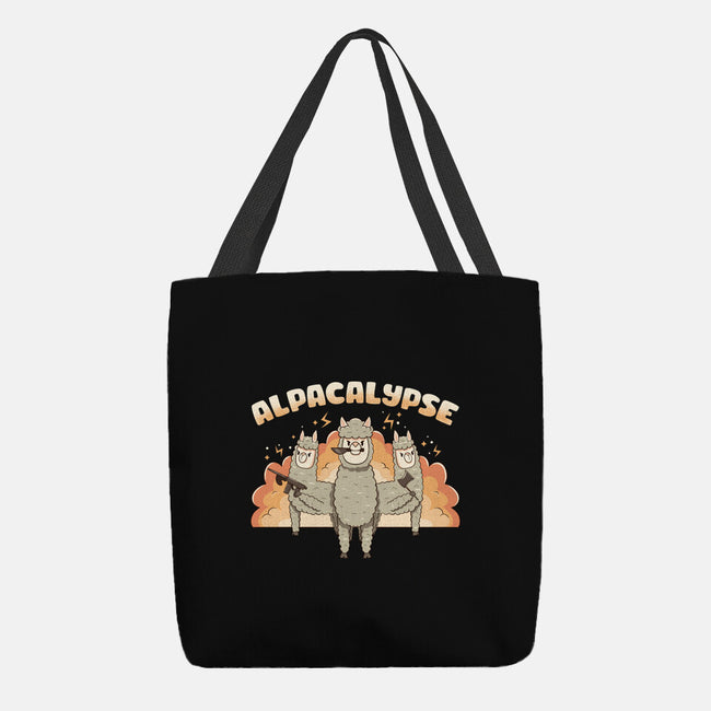 Alpacalypse Funny Alpaca-None-Basic Tote-Bag-tobefonseca